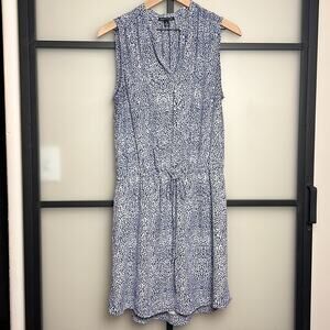 Hilary Radley Women's Sleeveless Layered Sheer Tunic Dress Size 10